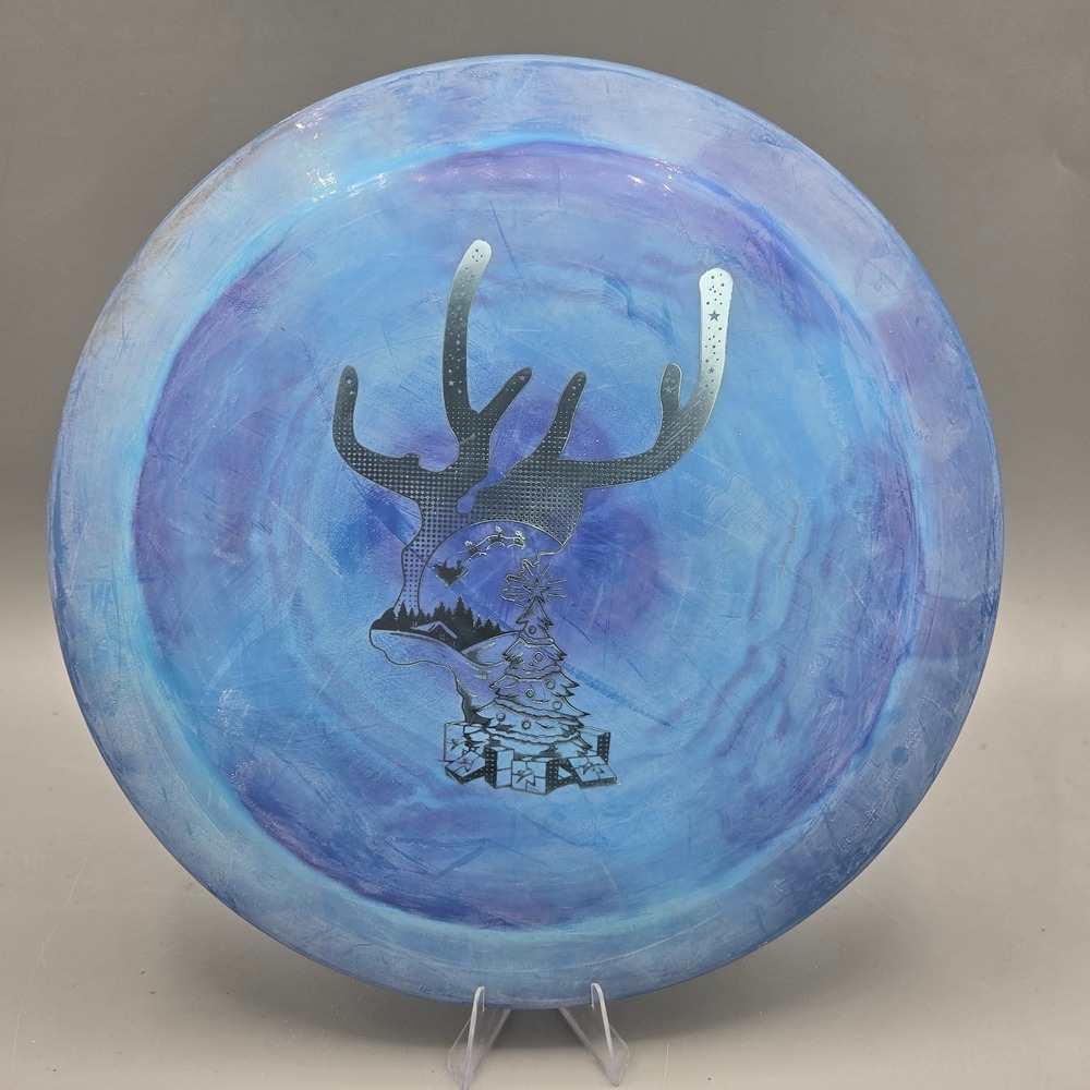 CHALKY Prodigy Disc Golf Distance Driver 174g Blue D3 Holiday Stamp Swirl Dye